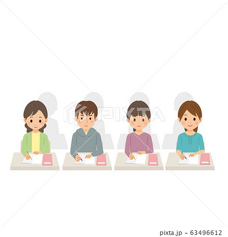 セミナーを受ける 男女 講義をうける 勉強 セミナーを受ける 男女 講義をうける 勉強 63496612