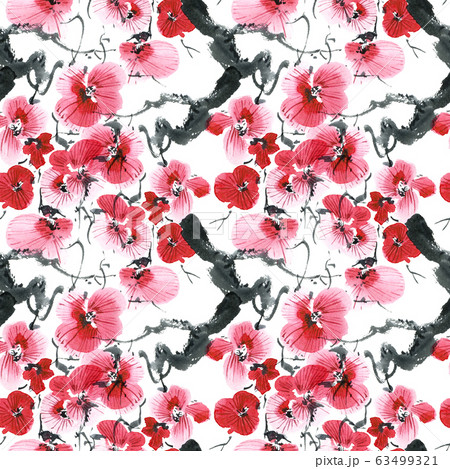 Blossom sakura pattern 63499321