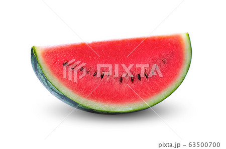 sliced fresh watermelon isolated on white sliced fresh watermelon isolated on white 63500700