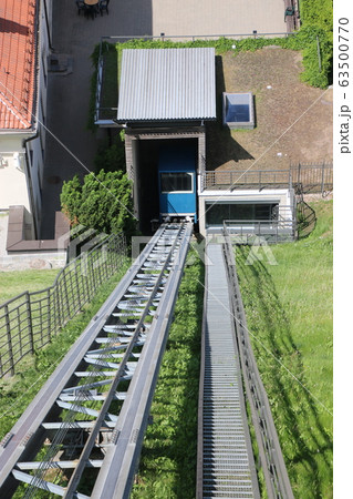 ヴィリニュス　ゲディミナス城のケーブルカー 63500770