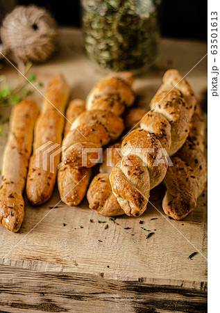 Homemade salted sticks 63501613