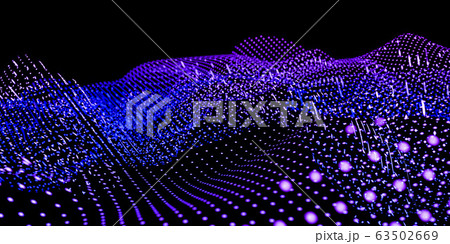 Data technology abstract futuristic illustration . Low poly shape with connecting dots and lines on dark background. 3D rendering illustration Data technology abstract futuristic illustration . Low poly shape with connecting dots and lines on dark background. 3D rendering illustration 63502669