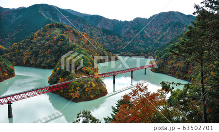 静岡県　大井川鐵道　奥大井湖上駅 63502701