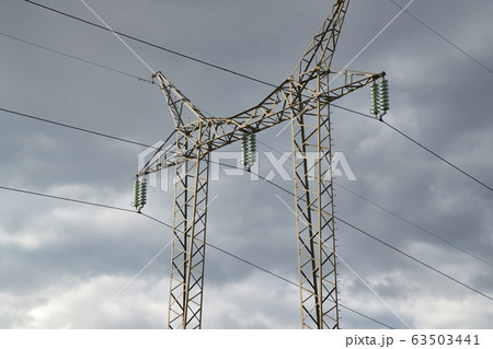 Electric lines, high voltage Electric lines, high voltage 63503441