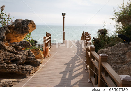 Rock trail in Aktau. 63507580