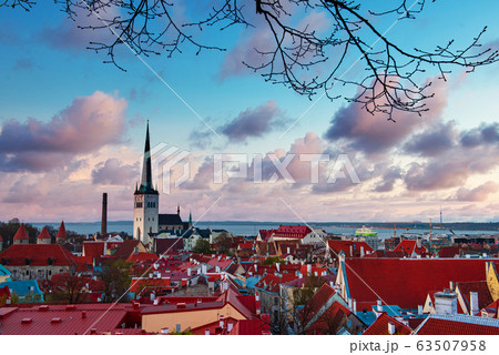 Sunset over Tallinn Sunset over Tallinn 63507958