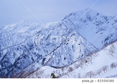 遠見尾根からに爺ヶ岳と鹿島槍ヶ岳 遠見尾根からに爺ヶ岳と鹿島槍ヶ岳 63509380