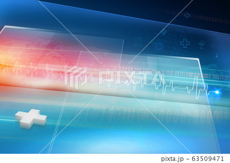 Medical health studio with big flat screens Medical health studio with big flat screens 63509471