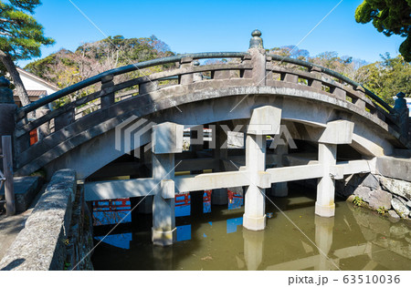 鶴岡八幡宮 太鼓橋 神奈川県鎌倉市 年3月現在の写真素材