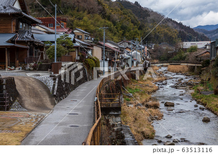 足助宿の町並み(愛知県豊田市) 足助宿の町並み(愛知県豊田市) 63513116