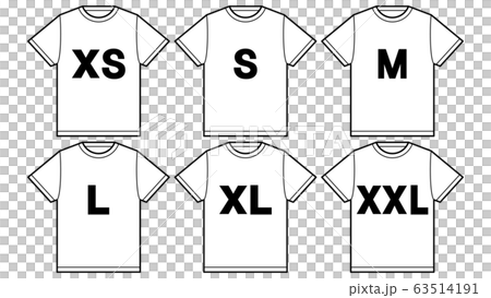 洋服 サイズ イラスト素材 Tシャツのイラスト素材 洋服 サイズ イラスト素材 Tシャツのイラスト素材