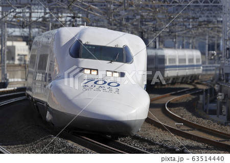 東海道新幹線 ありがとう700系の写真素材