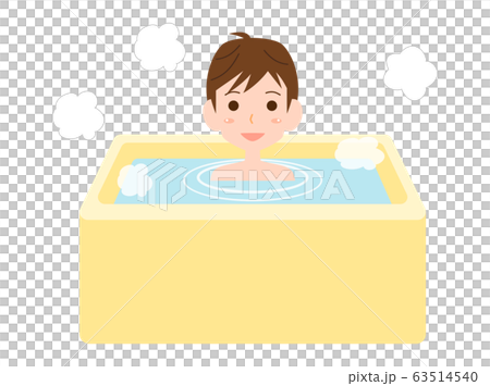 お風呂　入浴　風呂　男性 63514540
