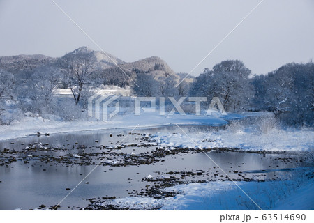 鶯野の風景 秋田県 63514690