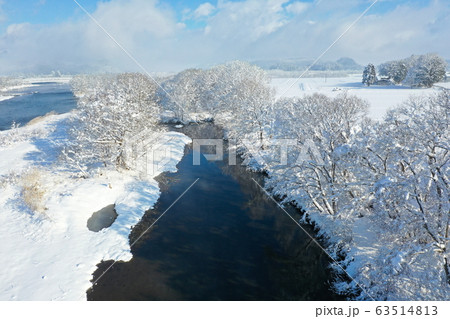 鶯野の風景 秋田県 63514813