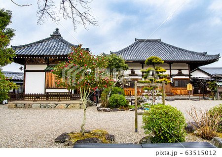 奈良県明日香村 飛鳥寺　本殿と思惟殿 63515012