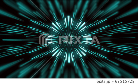 Flying lines into digital technologic tunnel. 63515728