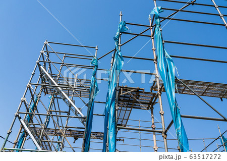 住宅建築現場 住宅建築現場 63517272