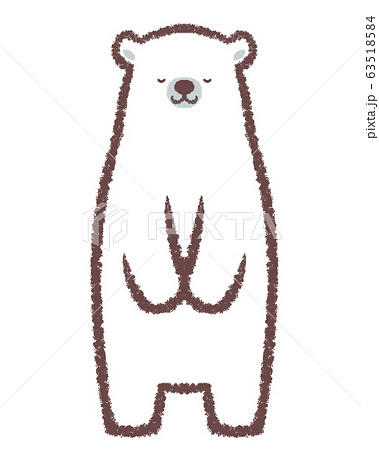 シロクマ大-お辞儀 シロクマ大-お辞儀 63518584
