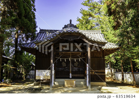 備前おさふね刀剣の里　靱負神社　拝殿　岡山県瀬戸内市 63519634