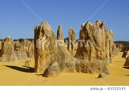 パース郊外 ナンバン国立公園 奇岩のピナクルズ パース郊外 ナンバン国立公園 奇岩のピナクルズ 63520145