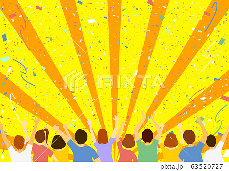 紙吹雪　観客 63520727