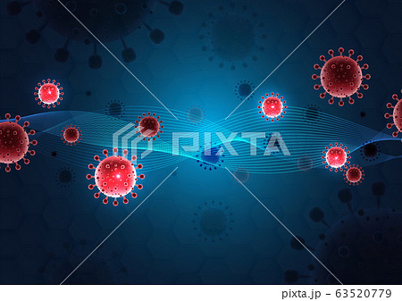 Virus COVID-19 background Virus COVID-19 background 63520779