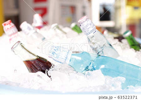 夏　冷えたジュース 63522371