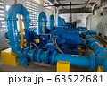 Pump motor in Water Treatment Plant 63522681