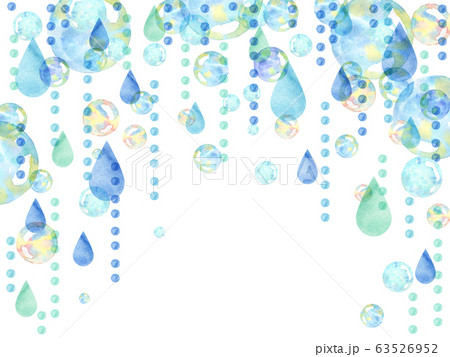 水滴とシャボン玉 63526952