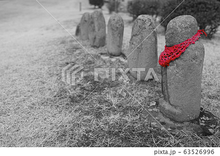 お地蔵様:パートカラー(レッド) 北安曇郡池田町 お地蔵様:パートカラー(レッド) 北安曇郡池田町 63526996