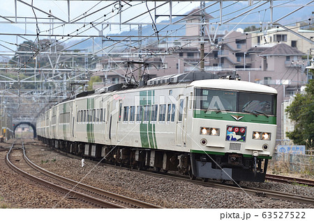東海道本線　真鶴　JR東日本　185系　A5編成（大宮）　『踊り子』 63527522