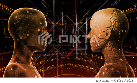 AI 人工知能 テクノロジー ネットワーク データ コンピュータ 情報 3Dイラスト 背景 バック AI 人工知能 テクノロジー ネットワーク データ コンピュータ 情報 3Dイラスト 背景 バック 63527918