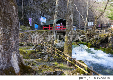 龍泉洞地底湖からの湧水 龍泉洞地底湖からの湧水 63528810