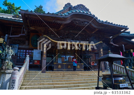 東京八王子市 初夏の高尾山 薬王院大本堂 63533362