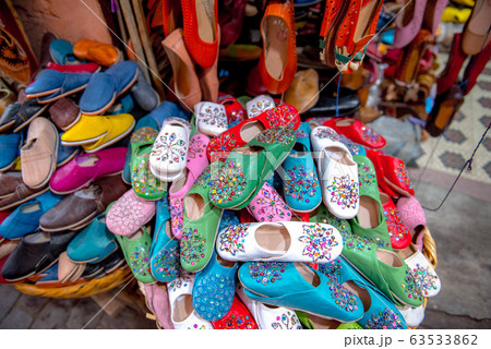 マラケッシュ　世界最大のスーク 63533862