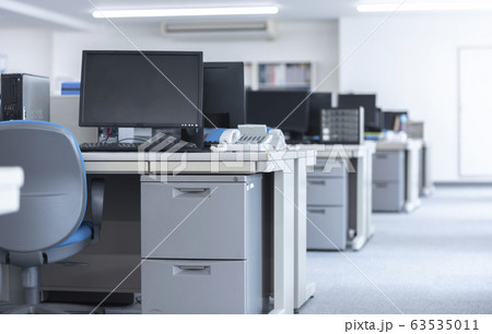 無人オフィスシーン 無人オフィスシーン 63535011