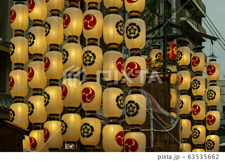 京都祇園祭　宵山　京都夏祭り　夏の風物詩　日本三大祭 63535662
