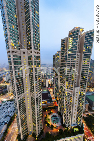 風景 アパート マンション 63536795