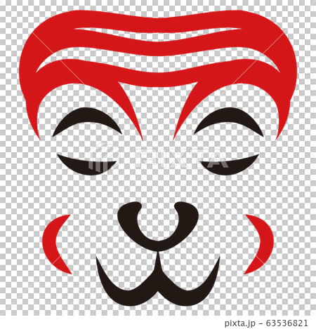 日本傳統藝術歌舞uki臉部化妝 日本傳統藝術歌舞uki臉部化妝 63536821