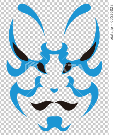 日本傳統藝術歌舞uki臉部化妝 日本傳統藝術歌舞uki臉部化妝 63536828