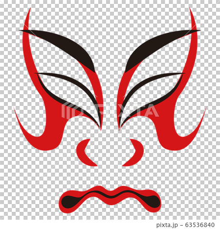 日本傳統藝術歌舞uki臉部化妝 63536840