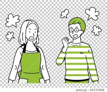 Couple fighting Couple fighting 63537088