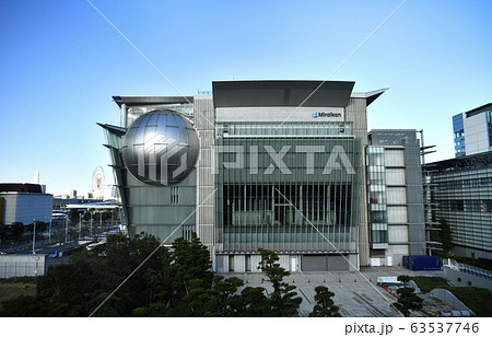 日本の東京都市景観　日本科学未来館などを望む 63537746