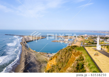 飯岡刑部岬と飯岡灯台　千葉県旭市 63538250