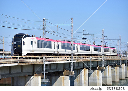 東海道本線　茅ヶ崎－平塚　JR東日本　E259系　Ne002編成（鎌倉）　『マリンエクスプレ踊り子』 63538898