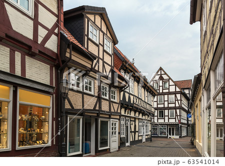 Street in Celle, Germany 63541014