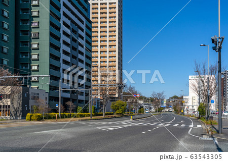 熊本市　町並み　熊本県　日本 63543305
