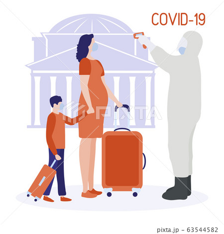 Chinese Coronavirus nCoV COVID-19 People Italy 63544582