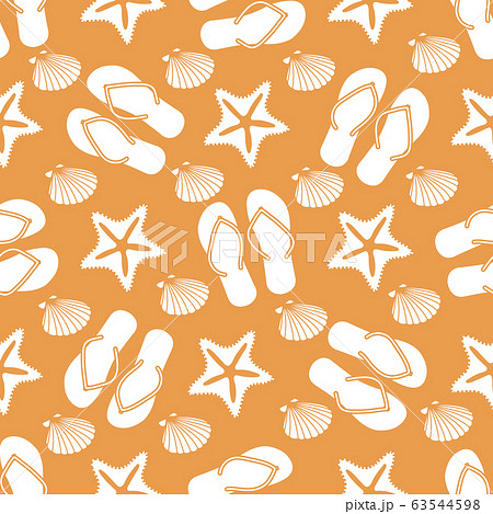 Vector pattern Travel Summer Holiday Beach shell 63544598